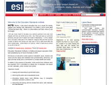 Tablet Screenshot of edstandards.com.au